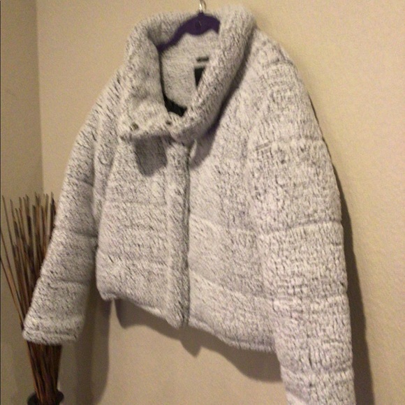 Say What? Jackets & Blazers - Say What faux fur jacket.Nwot